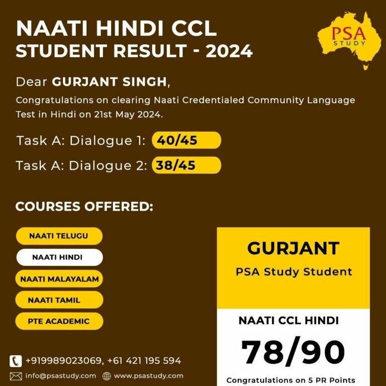 Hindi NAATI coaching